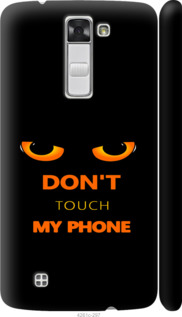 Чехол Don't touch the phone для LG K8 K350E