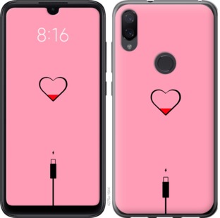 

Чехол Подзарядка сердца1 для Xiaomi Mi Play 730315