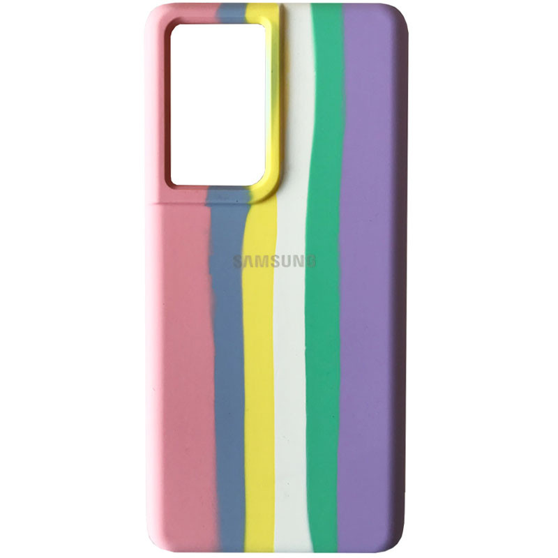 

Чохол Silicone Cover Full Rainbow на Samsung Galaxy S21 Ultra (Рожевий / Бузковий) 1167596