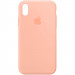 Чохол Silicone Case Full Protective (AA) на Apple iPhone X (5.8") / XS (5.8") (Помаранчевий / Grapefruit)