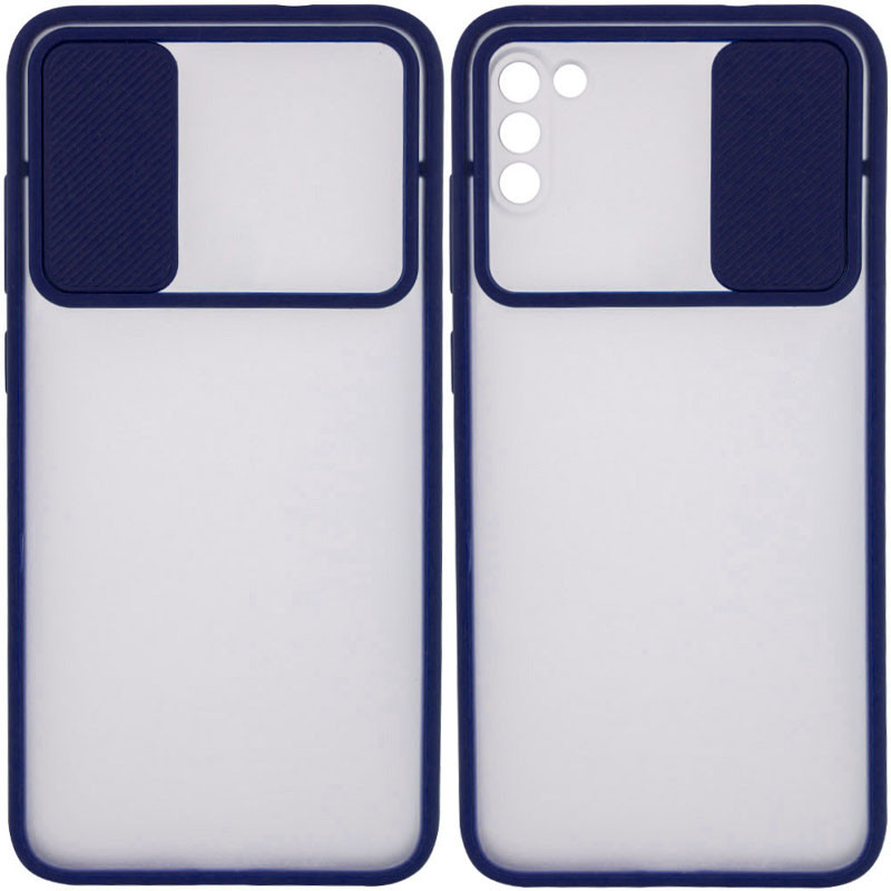 

Чохол Camshield mate TPU зі шторкою для камери для Xiaomi Poco M3 (Синій) 1147766