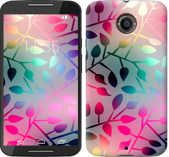 

Чехол Листья для Motorola Moto X2 626463