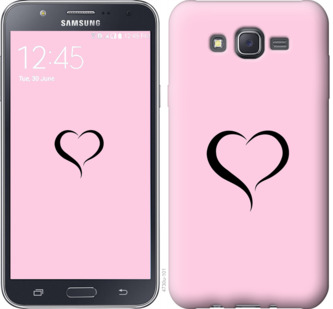

Чохол Серце 1 на Samsung Galaxy J7 J700H 899380