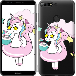 

Чехол Crown Unicorn для Huawei Y7 Prime (2018) 840392