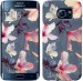 Чехол Нарисованные цветы для Samsung Galaxy S6 Edge G925F