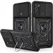 Ударостійкий чохол Camshield Serge Ring на Motorola Moto G60 (Чорний)