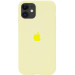 Чехол Silicone Case Full Protective (AA) для Apple iPhone 11 (6.1") (Желтый / Mellow Yellow)