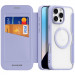 Чехол-книжка Dux Ducis Skin X Pro with Magnetic safe для Apple iPhone 16 Pro (6.3") (Purple)