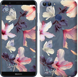 

Чохол Намальовані квіти на Huawei Honor 9 Lite 658616