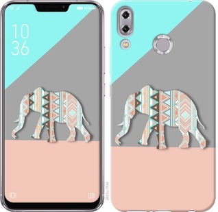 

Чехол Узорчатый слон для Asus Zenfone 5 ZE620KL 672409