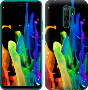 

Чохол бризки фарби на Xiaomi Redmi 9 933945