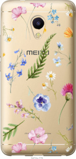 

Чехол Цветочный фон v2 для Meizu M5s 1440154
