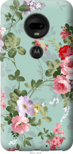 

Чехол Цветочные обои 2 для Motorola Moto G7 1010148