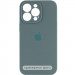 Чехол Silicone Case Full Camera Protective (AA) для Apple iPhone 16 (6.1") (Зеленый / Pine green)