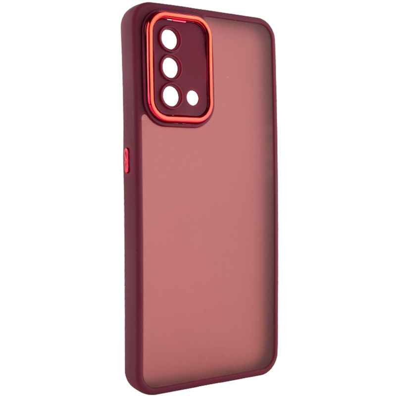 Фото TPU+PC чохол Accent на Oppo A74 4G (Magenta) в маназині vchehle.ua