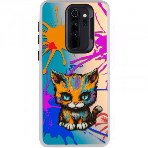 TPU+PC чехол TakiTaki Graffiti magic glow для Xiaomi Redmi Note 8 Pro