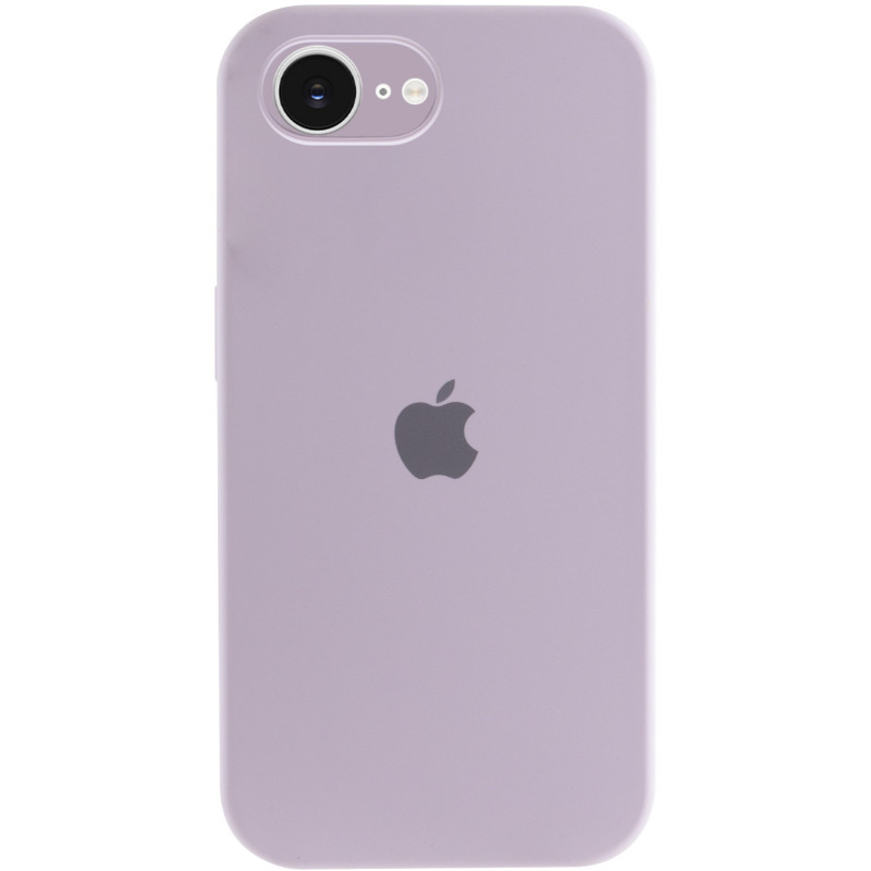Чохол Silicone Case Full Camera Protective (AA) на Apple iPhone 16e (6.1") (Бузковий / Lilac)