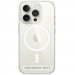 TPU чехол Clear Case with Magnetic safe для Apple iPhone 16e (6.1") (Clear)
