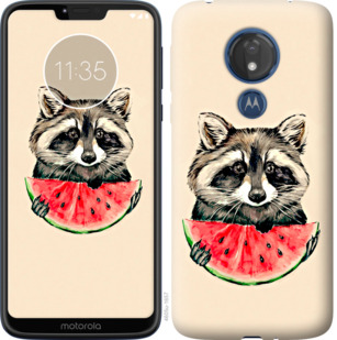 

Чехол Енотик с арбузом для Motorola Moto G7 Power 800039