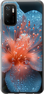 Чохол Роса на квітці на Xiaomi Redmi Note 10 5G