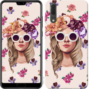 

Чехол Девушка с цветами v2 для Vivo V17 Neo 779352