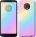 Чехол Радуга 2 для Motorola Moto G6 Plus
