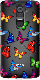 

Чехол Красочные мотыльки для LG G2 1054765