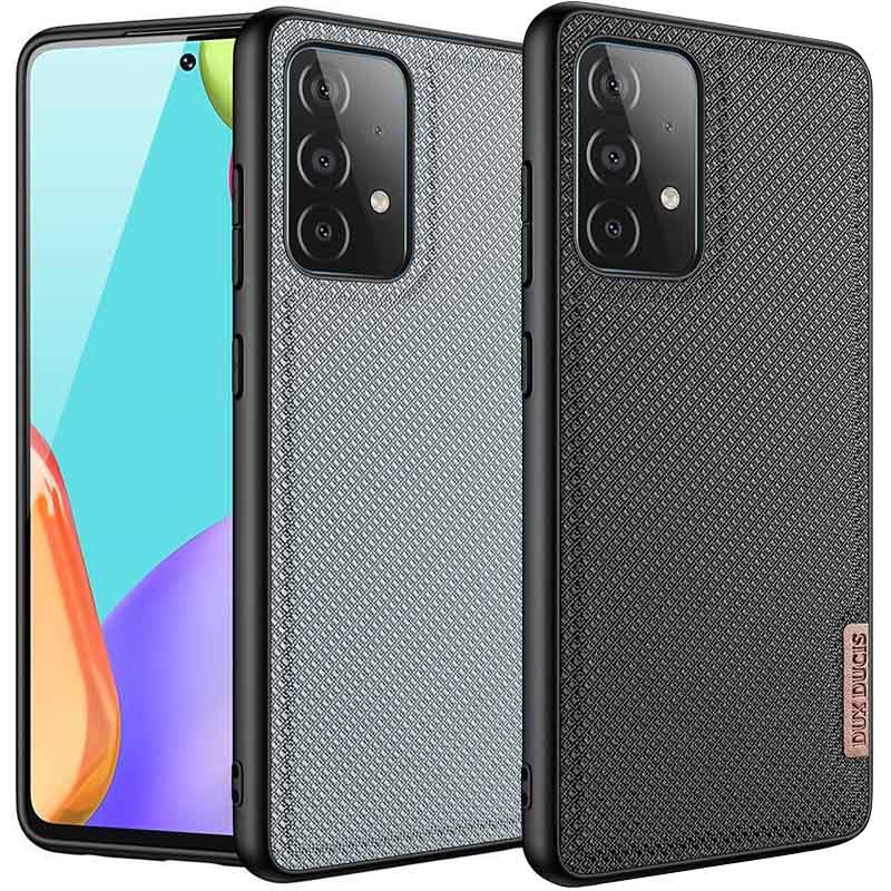 Чехол TPU+Textile Dux Ducis Fino для Samsung Galaxy A72 4G / A72 5G