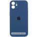 Чохол Silicone Case Full Camera Protective (AA) на Apple iPhone 16 (6.1") (Синій / Abyss Blue)