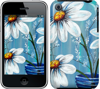 

Чохол Красиві арт-ромашки на iPhone 3Gs 322761