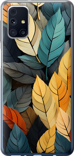 

Чехол Кольорове листя для Samsung Galaxy M31s M317F 1629560