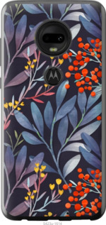 

Чохол Этнос природа листья для Motorola Moto G7 1407281