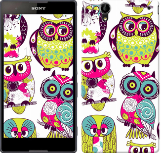 

Чехол Совы для Sony Xperia T2 Ultra Dual D5322 621145