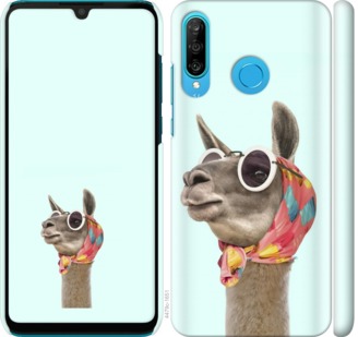 

Чохол Модна лама на Huawei P30 Lite 753344
