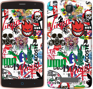 

Чохол Many different logos на ZTE L5 638264