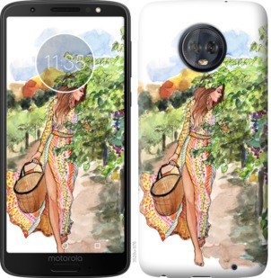 

Чехол Девушка Лето для Motorola Moto G6 Plus 765565
