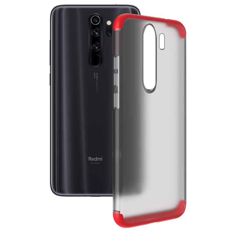 

Матовая PC накладка GKK LikGus 360 градусов для Xiaomi Redmi Note 8 Pro (Червоний) 787355