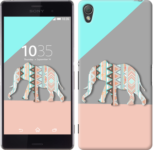 

Чохол Візерунчастий слон для Sony Xperia Z3 224716
