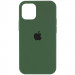 Чохол Silicone Case Full Protective (AA) на Apple iPhone 12 Pro / 12 (6.1") (Зелений / Green Jungle)