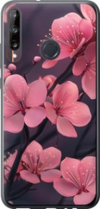 Чохол Пурпурна сакура для Huawei P40 Lite E