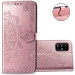 Фото Шкіряний чохол (книжка) Art Case з візитницею на Samsung Galaxy A71 (Рожевий) на vchehle.ua