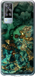 

Чехол Мрамор золото богатство для Vivo Y51 2020 1405641