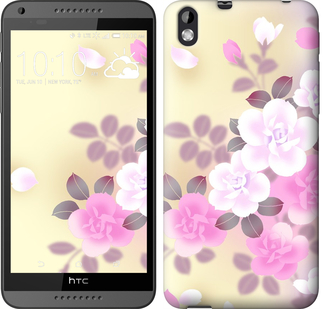 

Чехол Японские цветы для HTC Desire 816 189286