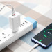 Купить СЗУ Borofone BA21A Long journey QC3.0 3A (1USB-A) + кабель USB to Type-C (Белый) на vchehle.ua