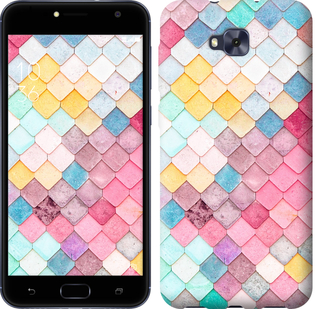 

Чехол Красочная черепица для Asus ZENFONE 4 SELFIE / ZD553KL 640138