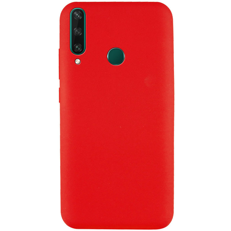 #Чехол Silicone Cover Full without Logo (A) для Huawei Y7p (2020) (Красный / Red)