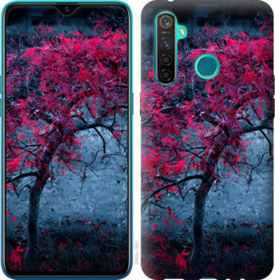 

Чохол Дерево з яскравими листям на Realme 5 Pro 922234