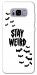 Чехол Stay Weird для Galaxy S8+