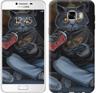 

Чехол gamer cat для Samsung Galaxy C7 C7000 635273