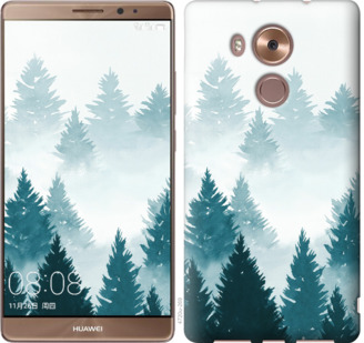 

Чехол Акварельные Елки для Huawei Mate 8 862838